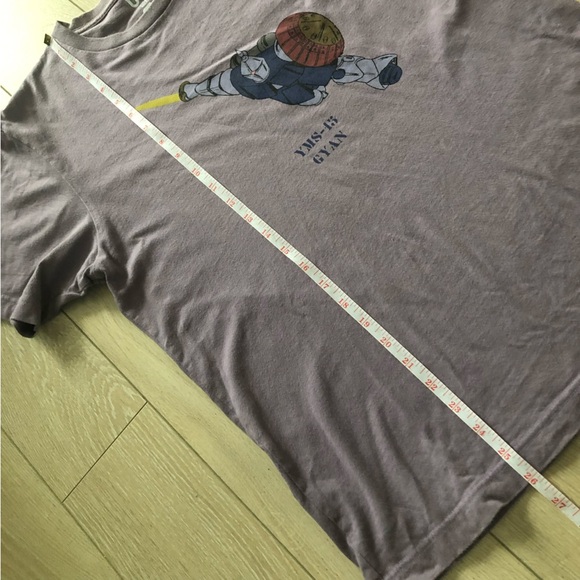 Uniqlo Purple Gundam YMS-15 GYAN T Shirt - Picture 9 of 9